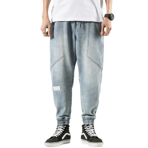 2020 men jeans mens streetwear wide leg denim pants male hiphop quality fashion harajuku straight trousers man ankle-length pant, Blue
2020 men jeans mens streetwear wide leg denim pants male hiphop quality fashion harajuku straight trousers man ankle-length pant, Blue