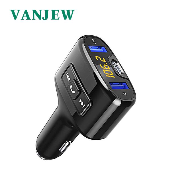 vanjew c52 car accessories handsbluetooth car fm transmitter mp3 player type-c fasting charge audio dual usb charge
vanjew c52 car accessories handsbluetooth car fm transmitter mp3 player type-c fasting charge audio dual usb charge