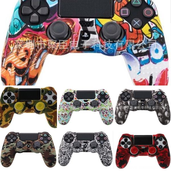 lrtdg for ps4 ps4 slim ps4 pro camouflage controller case cover 3-in-1 anti-slip soft skin silicone + 2 caps
lrtdg for ps4 ps4 slim ps4 pro camouflage controller case cover 3-in-1 anti-slip soft skin silicone + 2 caps