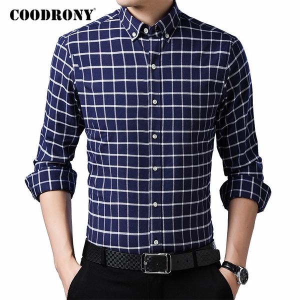 coodrony brand hight quality cotton shirt men spring autumn casual long sleeve mens shirts business fashion plaid clothing c6074, White;black
coodrony brand hight quality cotton shirt men spring autumn casual long sleeve mens shirts business fashion plaid clothing c6074, White;black