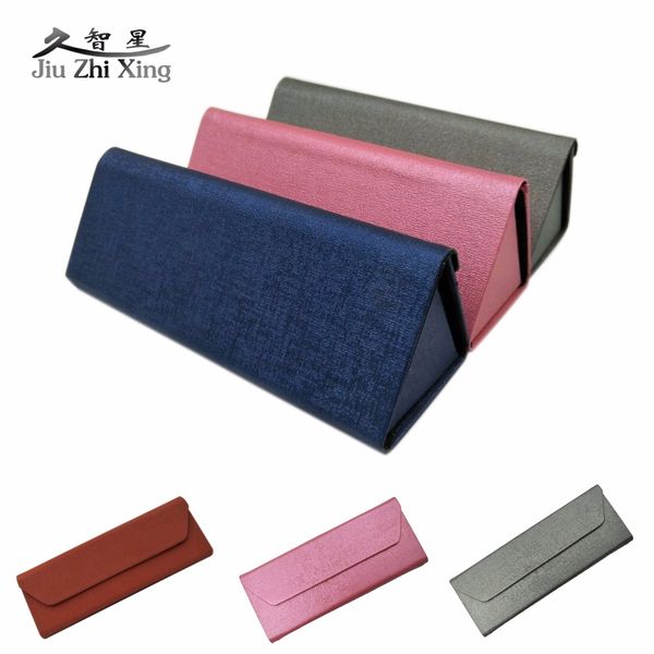 jiu zhi xing new magnetic folding sunglasses case wallet shape foldable eyeglass box grace triangle velvet glasses case q530, Silver
jiu zhi xing new magnetic folding sunglasses case wallet shape foldable eyeglass box grace triangle velvet glasses case q530, Silver