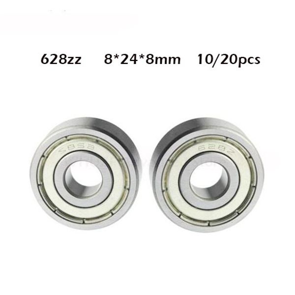 10/20pcs 628zz abec1 8x24x8mm miniature deep groove ball bearing 8*24*8mm 628 zz
10/20pcs 628zz abec1 8x24x8mm miniature deep groove ball bearing 8*24*8mm 628 zz