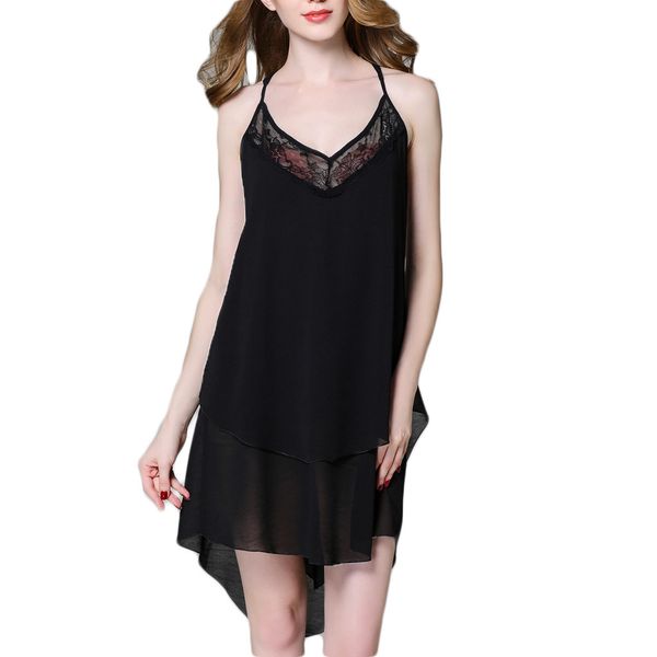 sleeping women pajamas women's nightdress lingerie sleepwear pajamas womens satin sling 6.27, Black;red
sleeping women pajamas women's nightdress lingerie sleepwear pajamas womens satin sling 6.27, Black;red
