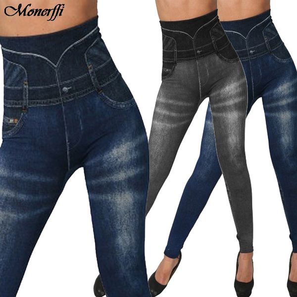 new high waist jean leggings slim elastic seamless pants plus size 3xl skinny pencil pant female pocket workout running leggings, Black
new high waist jean leggings slim elastic seamless pants plus size 3xl skinny pencil pant female pocket workout running leggings, Black