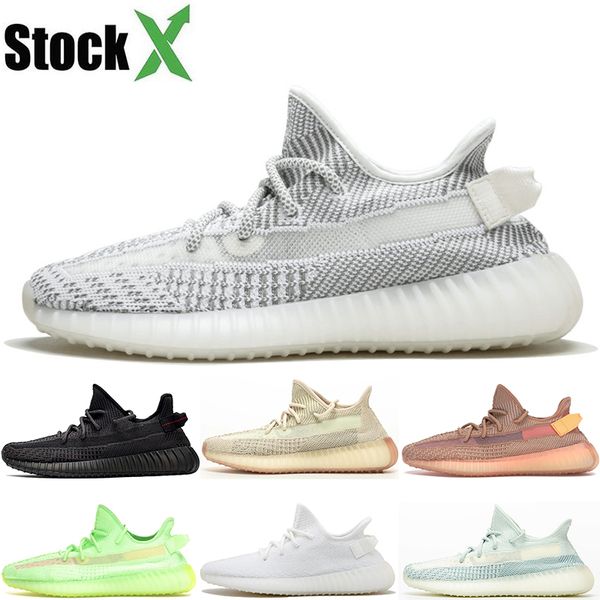 with box static mens running shoes cloud white citrin true form clay glow pirate black kanye zebra beluga 2.0 women sports sneakers 36-48
with box static mens running shoes cloud white citrin true form clay glow pirate black kanye zebra beluga 2.0 women sports sneakers 36-48