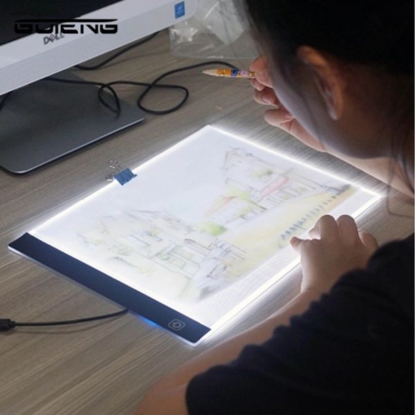 led lighted drawing board ultra a4 drawing table tablet light pad sketch book blank canvas for painting acrylic watercolor paint, Black;red
led lighted drawing board ultra a4 drawing table tablet light pad sketch book blank canvas for painting acrylic watercolor paint, Black;red