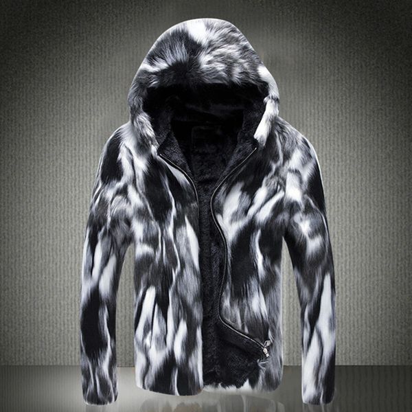 2020 fall winter faux fur coat men's wild personality thick fur jacket leather grass male windbreaker thick plus size rm, Black
2020 fall winter faux fur coat men's wild personality thick fur jacket leather grass male windbreaker thick plus size rm, Black