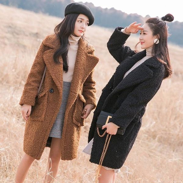 new imitation fur jackets long section oversized large size s/6xl casaco inverno feminino female man-made fur warm clothes d432, Black
new imitation fur jackets long section oversized large size s/6xl casaco inverno feminino female man-made fur warm clothes d432, Black