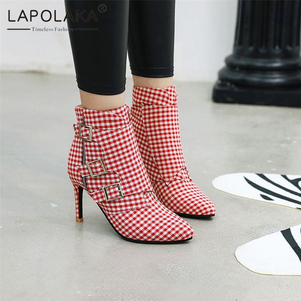 lapolaka 2020 plus size 31-48 dropship add fur autumn winter shoes woman boots high heels pointed toe ankle boots woman shoes, Black
lapolaka 2020 plus size 31-48 dropship add fur autumn winter shoes woman boots high heels pointed toe ankle boots woman shoes, Black
