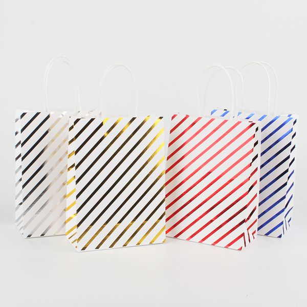 colorful stripe pattern paper gift bags with handle party favor bags recyclable festival jewelry wedding birthday favor bags
colorful stripe pattern paper gift bags with handle party favor bags recyclable festival jewelry wedding birthday favor bags