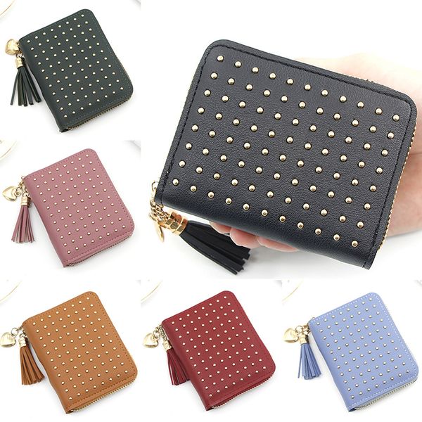 женщины короткого rivet кошельки кожи pu женщины деньги кисточка кошельки карта держатель кошелек женщина способ малой молния кошелек портмо, Red;black
женщины короткого rivet кошельки кожи pu женщины деньги кисточка кошельки карта держатель кошелек женщина способ малой молния кошелек портмо, Red;black
