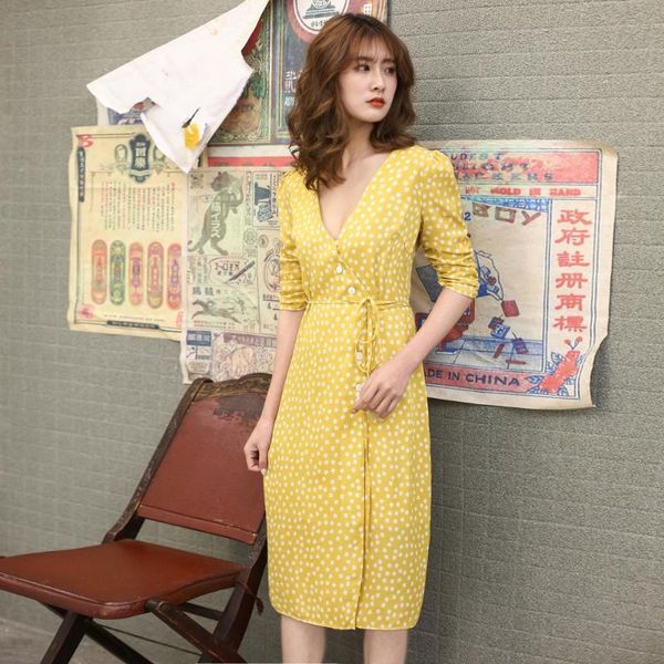 women short sleeve wrap boho yellow floral short dress v neck ladies hollow out summer sundress holiday casual dress, White;black
women short sleeve wrap boho yellow floral short dress v neck ladies hollow out summer sundress holiday casual dress, White;black