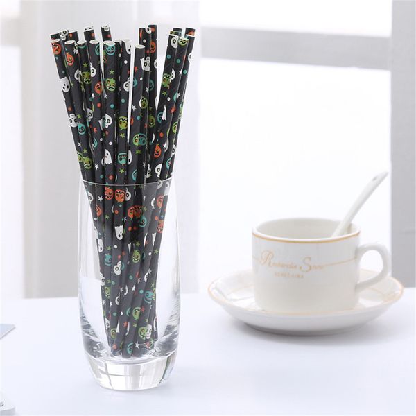 2019 new halloween paper straws 25pcs disposable pumpkin skeleton pattern drinking straws for halloween party 0826#30
2019 new halloween paper straws 25pcs disposable pumpkin skeleton pattern drinking straws for halloween party 0826#30