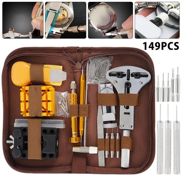 149pcs/set professional watch tools watch opener link pin remover pry screwdriver repair tools kit clock parts
149pcs/set professional watch tools watch opener link pin remover pry screwdriver repair tools kit clock parts