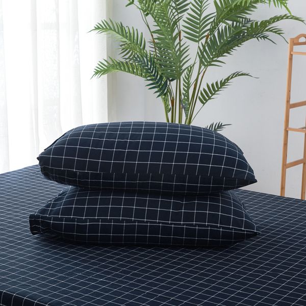 household comfortable sleep pillowcase cotton black lattice rectangular pillowcase bedroom sleeping soft pillow case #sw
household comfortable sleep pillowcase cotton black lattice rectangular pillowcase bedroom sleeping soft pillow case #sw