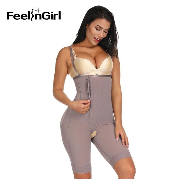 feelingirl full body shaper zipper waist trainer removable shoulder strap shapewear open crotch lace corset korsett -e, Black;white
feelingirl full body shaper zipper waist trainer removable shoulder strap shapewear open crotch lace corset korsett -e, Black;white