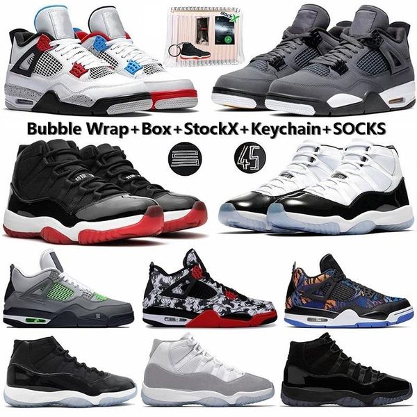 new 2020 bred cactus jack cool grey 4 4s what the basketball shoes 11 11s concord 45 gamma blue space jam mens sports sneakers with box
new 2020 bred cactus jack cool grey 4 4s what the basketball shoes 11 11s concord 45 gamma blue space jam mens sports sneakers with box