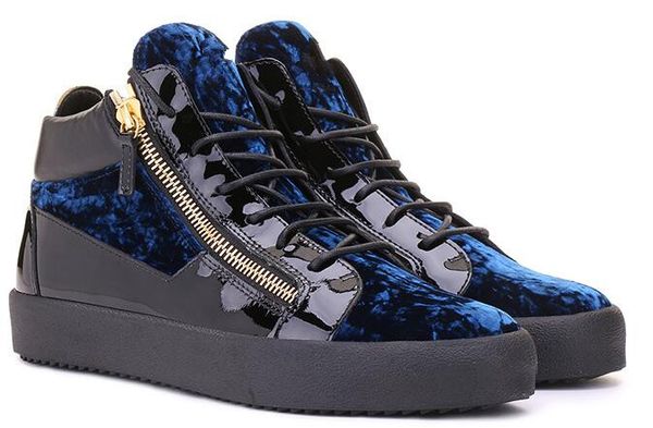 2019 men womens party designer sneakers lovers genuine leather high color matching casual flats brand zipper shoes ing, Black
2019 men womens party designer sneakers lovers genuine leather high color matching casual flats brand zipper shoes ing, Black
