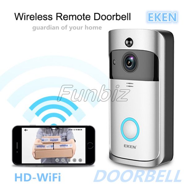 Original eken video doorbell 720p hd wifi real time video two way audio camera video intercom doorbell
Original eken video doorbell 720p hd wifi real time video two way audio camera video intercom doorbell