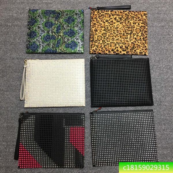 black leather wallet leopard green serpentine rivet pearl nail pink zipper handbag
black leather wallet leopard green serpentine rivet pearl nail pink zipper handbag