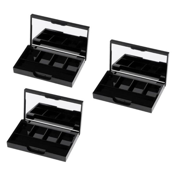 3x empty makeup palette container case for lipstick eyeshadow blush highlight bronzer with mirror
3x empty makeup palette container case for lipstick eyeshadow blush highlight bronzer with mirror