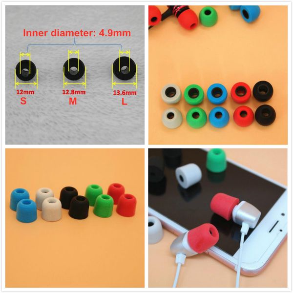 50pcs soft 4.9mm t400 noise isolating memory foam ear tips ear foam eartips earbuds for in ear earphone earbud headset
50pcs soft 4.9mm t400 noise isolating memory foam ear tips ear foam eartips earbuds for in ear earphone earbud headset