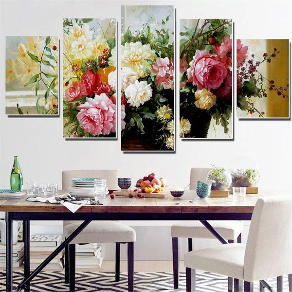 5pcs oil painting colorful flowers modular canvas picture wall poster home decoration print on canvas for wall decor (no frame)
5pcs oil painting colorful flowers modular canvas picture wall poster home decoration print on canvas for wall decor (no frame)