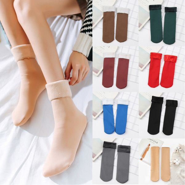2019 Hot Women's Solid Casual Thick Winter Socks Thick Warm Fleece Lined Thermal Stretchy Elastic
2019 Hot Women's Solid Casual Thick Winter Socks Thick Warm Fleece Lined Thermal Stretchy Elastic