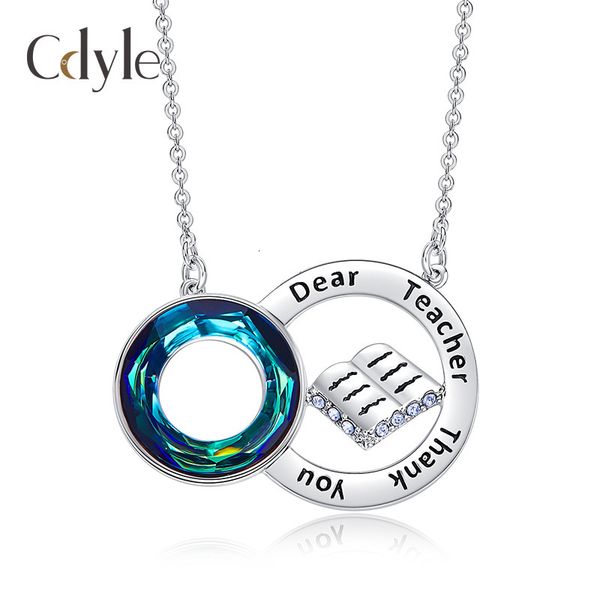 necklace teacher's day gift creative crystal pendant adopts swarovski element, Silver
necklace teacher's day gift creative crystal pendant adopts swarovski element, Silver
