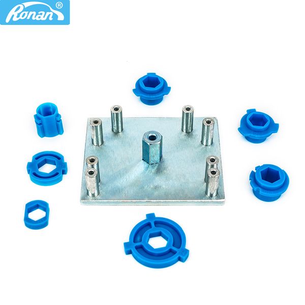 ronan hole positioning template and 7 piece sleeve of positioning punch for bi xenon projector lens retrofit tools
ronan hole positioning template and 7 piece sleeve of positioning punch for bi xenon projector lens retrofit tools