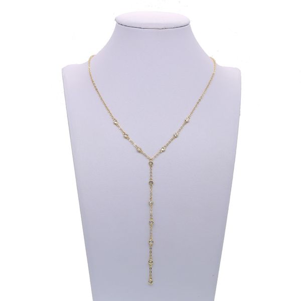 2019 elegant thin gold cz lariat necklace for women gold y necklace delicate thin wedding lariat necklace dainty drop ship, Silver
2019 elegant thin gold cz lariat necklace for women gold y necklace delicate thin wedding lariat necklace dainty drop ship, Silver