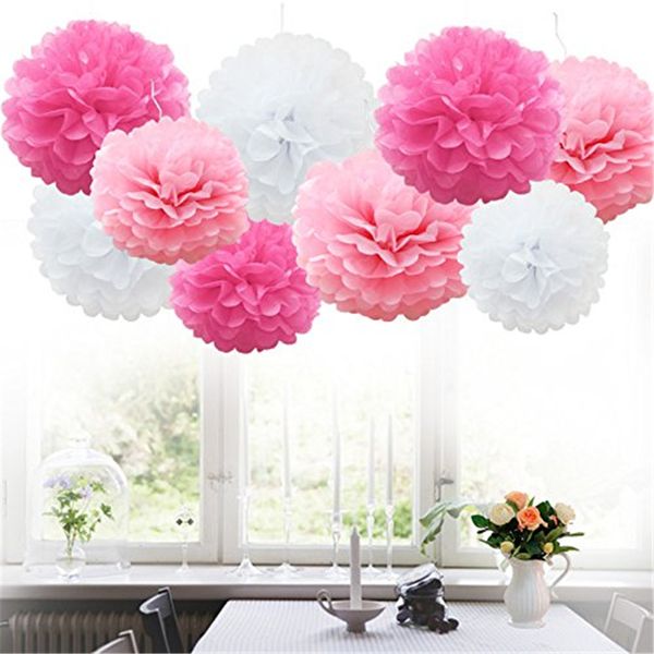 9pcs tissue paper pompoms flower balls fluffy christmas wedding party decoration xmas home garden tool supplies
9pcs tissue paper pompoms flower balls fluffy christmas wedding party decoration xmas home garden tool supplies