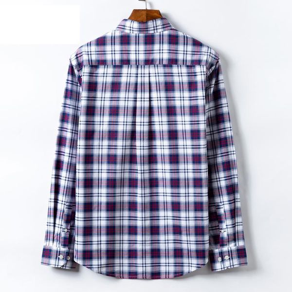 new fashion autumn winter 100% pure cotton plaid men long sleeve oxford shirts casual plus size smlxl-5xl6xl, White;black
new fashion autumn winter 100% pure cotton plaid men long sleeve oxford shirts casual plus size smlxl-5xl6xl, White;black