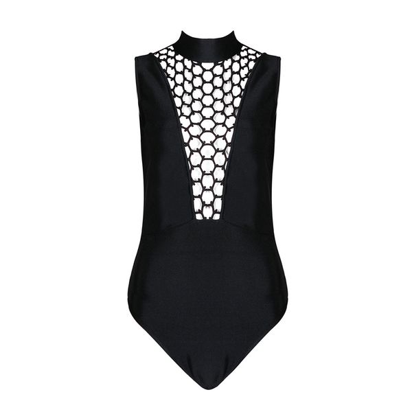 2019 brand new women black sleeveless skinny high neck hollow out backless bandage bodysuit backless fashion, Black;white
2019 brand new women black sleeveless skinny high neck hollow out backless bandage bodysuit backless fashion, Black;white