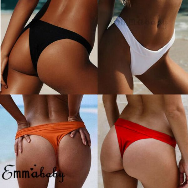 women's brazilian thong bikini bottom cheeky traingle briefs ladies solid color swimming swimwear bathing suit
women's brazilian thong bikini bottom cheeky traingle briefs ladies solid color swimming swimwear bathing suit