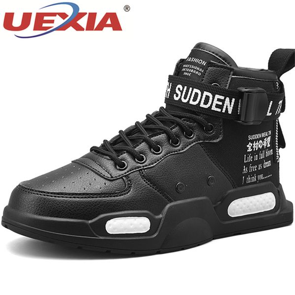 uexia 2019 fashion spring and autumn men's shoes working lace up men's desert boots round toe high shoes, Black
uexia 2019 fashion spring and autumn men's shoes working lace up men's desert boots round toe high shoes, Black