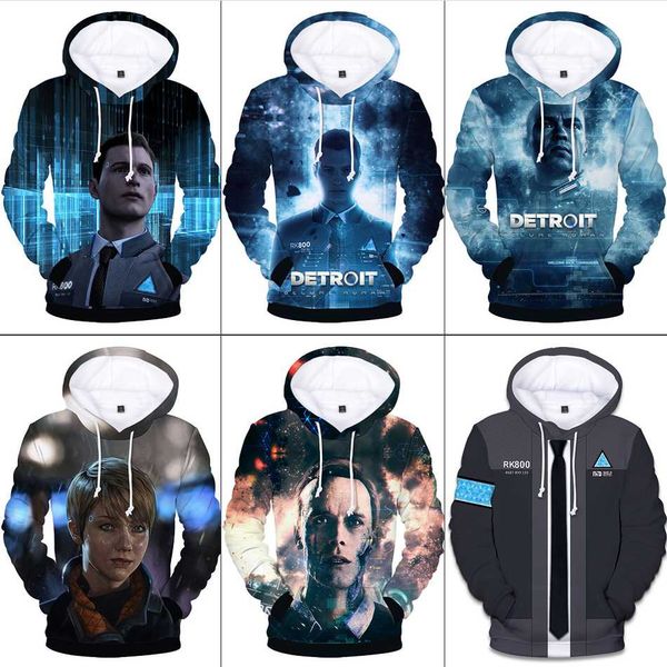 detroit become human connor 3d printing pullover hoodie fashion men's sweatshirts jacket hiphop clothing regular coat streetwear, Black
detroit become human connor 3d printing pullover hoodie fashion men's sweatshirts jacket hiphop clothing regular coat streetwear, Black