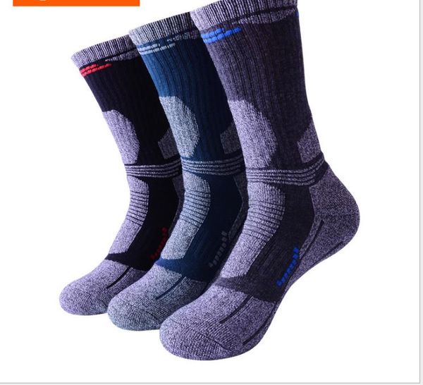 outdoor mountaineering ski hiking socks for men and women models thick warm sports socks, Black
outdoor mountaineering ski hiking socks for men and women models thick warm sports socks, Black