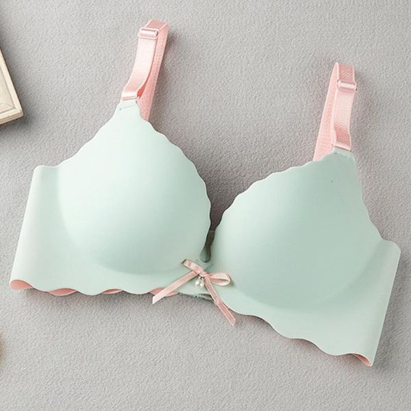 bra adjustable straps seamless hasp wireless gather together comfortable underwear brassiere cute, Red;black
bra adjustable straps seamless hasp wireless gather together comfortable underwear brassiere cute, Red;black