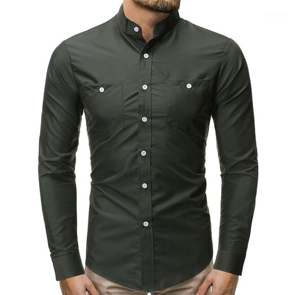 solid color autumn casual slim long sleeved lapel neck shirts mens fashion shirts mens designer shirts, White;black
solid color autumn casual slim long sleeved lapel neck shirts mens fashion shirts mens designer shirts, White;black