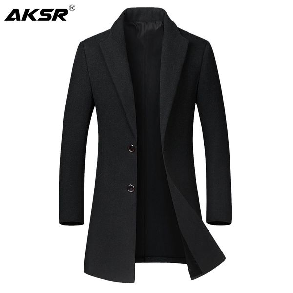 aksr men trench coat wool blends men's windbreaker jacket long sleeve new autumn and winter solid color thick coat size m-4xl, Black
aksr men trench coat wool blends men's windbreaker jacket long sleeve new autumn and winter solid color thick coat size m-4xl, Black