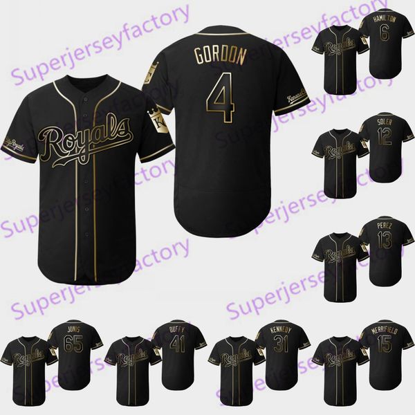 2019 Golden Edition 4 Alex Gordon Jersey Billy Hamilton Jorge Soler 13 Salvador Perez Whit Merrifield Royals Baseball Jerseys
2019 Golden Edition 4 Alex Gordon Jersey Billy Hamilton Jorge Soler 13 Salvador Perez Whit Merrifield Royals Baseball Jerseys