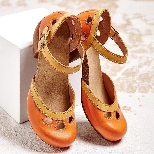 women retro sandals woman causal ankle buckle straps howllow out ladies pumps vintage shoes female summer plus size 35-43, Black
women retro sandals woman causal ankle buckle straps howllow out ladies pumps vintage shoes female summer plus size 35-43, Black