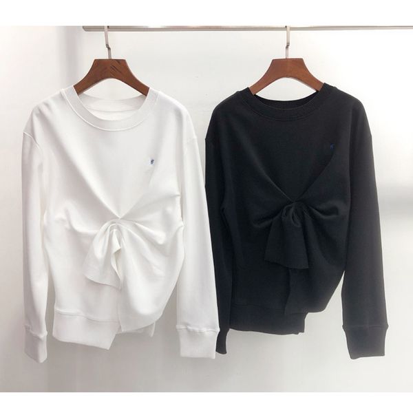 4.17 2020 spring summer women new o-neck embroidery letter decoration personality design asymmetric split hoodies, Black
4.17 2020 spring summer women new o-neck embroidery letter decoration personality design asymmetric split hoodies, Black