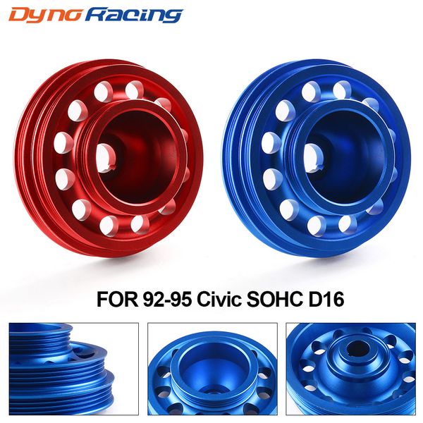 light weight aluminum crankshaft pulley for honda civic sohc d16 1992-1995 oem size cp009
light weight aluminum crankshaft pulley for honda civic sohc d16 1992-1995 oem size cp009