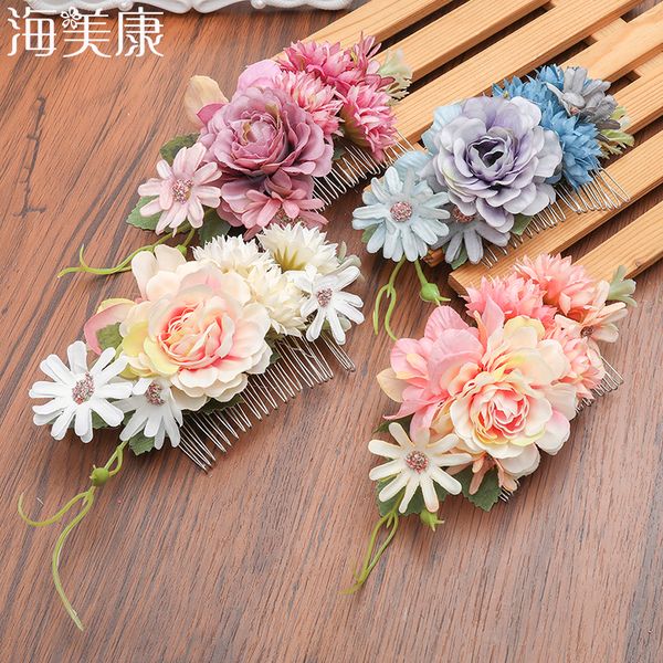 haimeikang new woodland flower hair comb bridal headwear handmade wedding jewelry hair accessories combs women headpiece
haimeikang new woodland flower hair comb bridal headwear handmade wedding jewelry hair accessories combs women headpiece