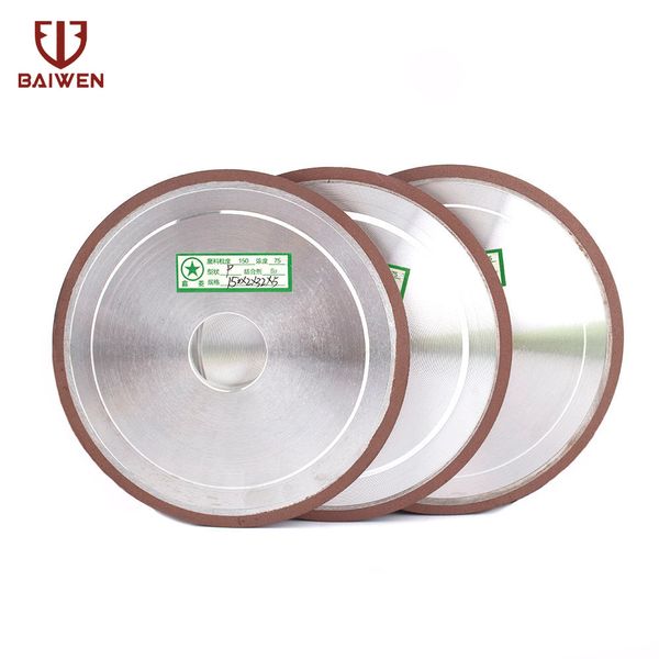6" flat diamond grinding wheel for carbide metal milling cutter grinder 2/3/4mm thickness
6" flat diamond grinding wheel for carbide metal milling cutter grinder 2/3/4mm thickness