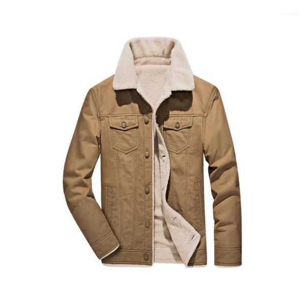 fleece long sleeve men outerwears plus size male clothes with pockets mens designer winter coats thick cotton, Black;brown
fleece long sleeve men outerwears plus size male clothes with pockets mens designer winter coats thick cotton, Black;brown