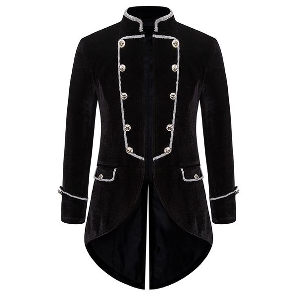 2020 veste homme costume party jacket long blazer swallow-tailed coat stage magician men suit jacket brand mens tuxedo blazer, White;black
2020 veste homme costume party jacket long blazer swallow-tailed coat stage magician men suit jacket brand mens tuxedo blazer, White;black