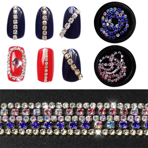 1 box metal flat shape nail art beads chain shining crystal ab rhinestones tips 3d shell stone manicure decors tools diy fashion, Silver;gold
1 box metal flat shape nail art beads chain shining crystal ab rhinestones tips 3d shell stone manicure decors tools diy fashion, Silver;gold